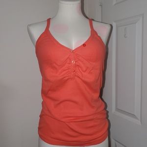 Tildon Corral Racerback botton tank top